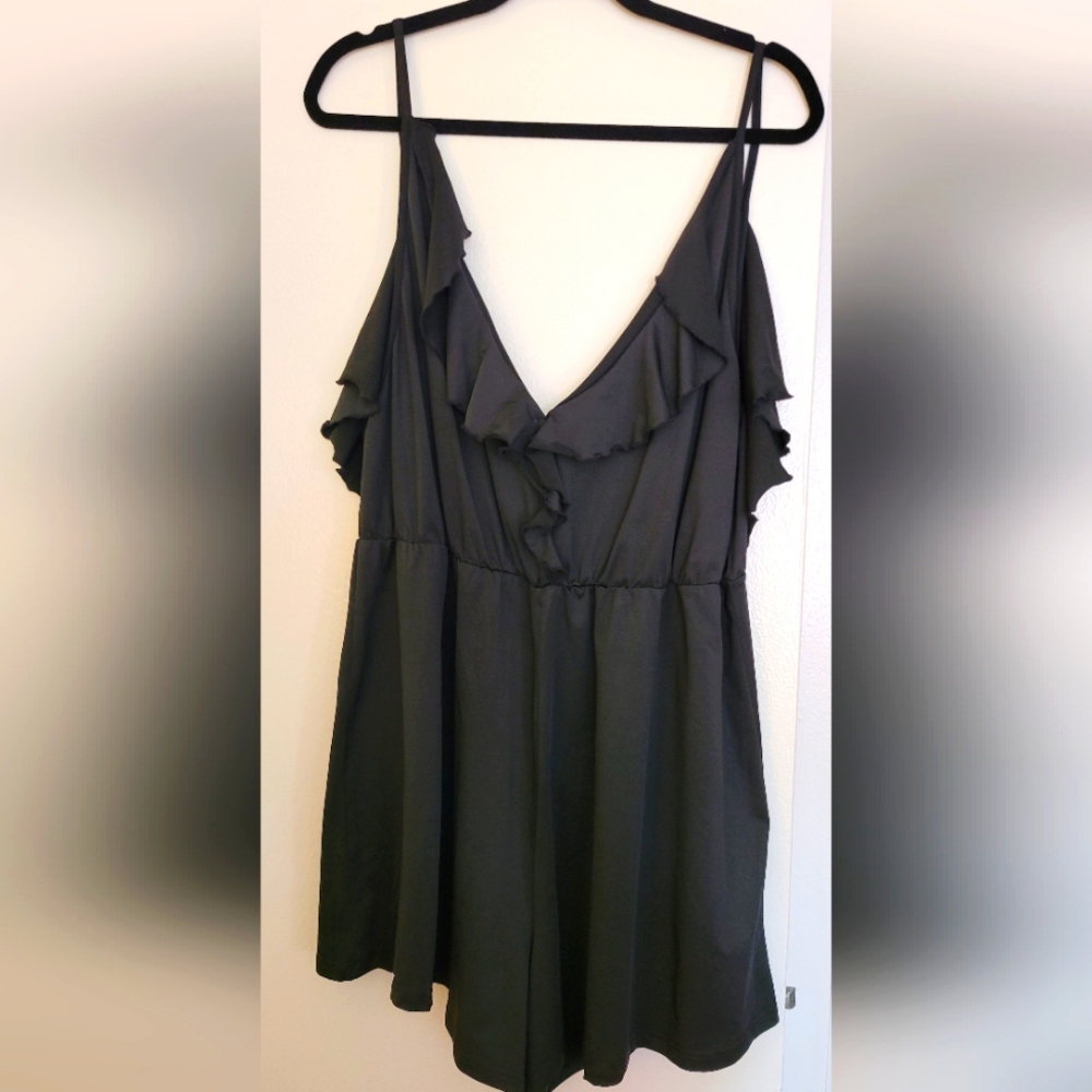 Womens Romper Black
